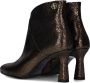 Floris van Bommel Sfw-50080 Enkellaarsjes Enkelboots met rits Dames Bruin - Thumbnail 5