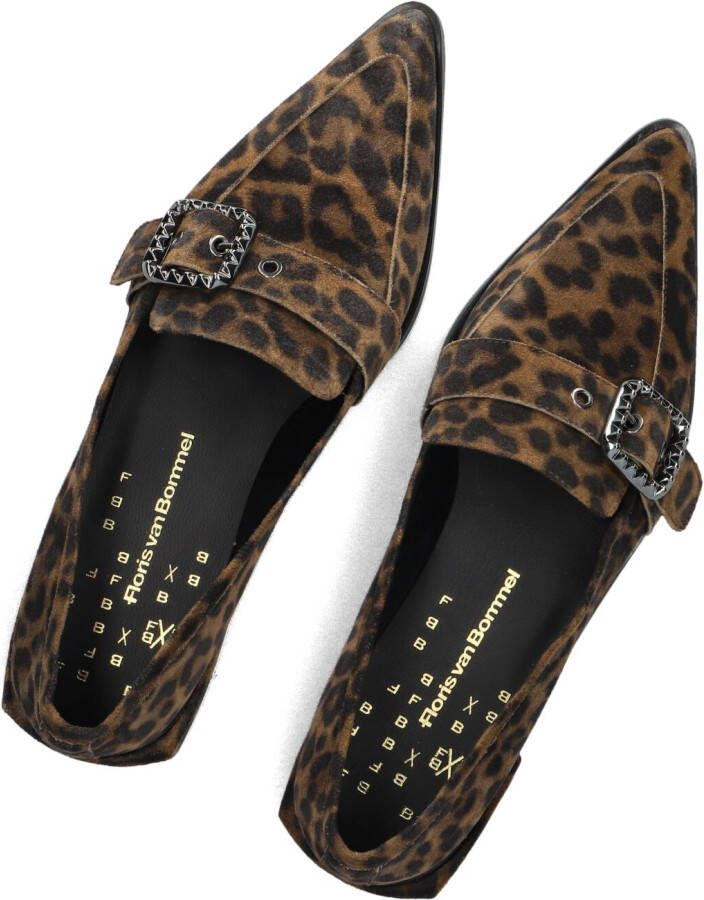 FLORIS VAN BOMMEL Bruine Loafers Sfw-40051 Gynni