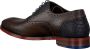 Floris van bommel 30229 De Stapper 03.02 Dark Brown G+Wijdte Veterschoenen - Thumbnail 7