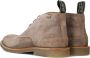 Floris van Floris van Bommel van Floris van Bommel Veterboots Heren Boots Laarzen Herenschoenen Suède SFM-50128 Taupe - Thumbnail 5