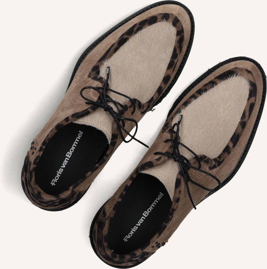 FLORIS VAN BOMMEL Bruine Veterschoenen Sfw-30036 Selsi