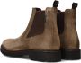 Floris van Bommel Chelsea boots Heren Boots Laarzen Herenschoenen Suède SFM-60018 Midden bruin - Thumbnail 12