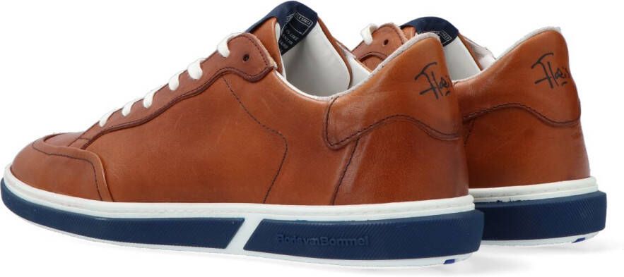 Floris Van Bommel Cognac Lage Sneakers 13350
