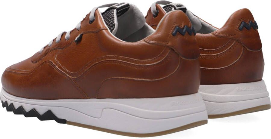 Floris Van Bommel Cognac Lage Sneakers 16397