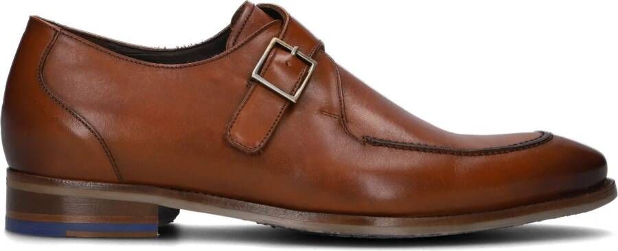 Floris van Bommel sfm-30318 gespschoenen heren bruin 24-01 darkcognac leer 43 5 (9+) - Foto 4