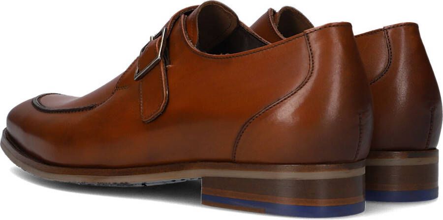 FLORIS VAN BOMMEL Cognac Nette Schoenen Sfm-30318