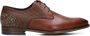 Floris van bommel 30361 De Stapper Dark Cognac G+ Wijdte Veterschoenen - Thumbnail 4