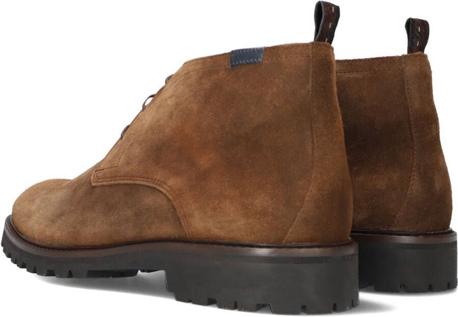 Floris Van Bommel Cognac Veterschoenen Sfm-50082