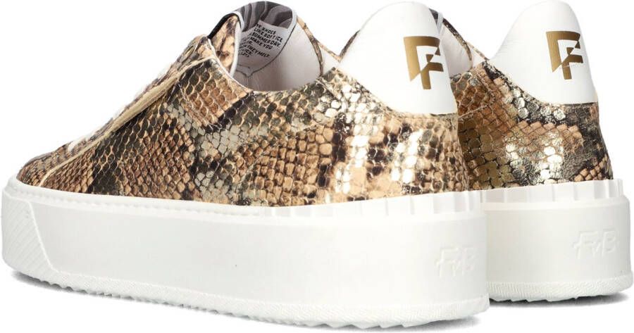 Floris Van Bommel Gouden Lage Sneakers Sfw-10106