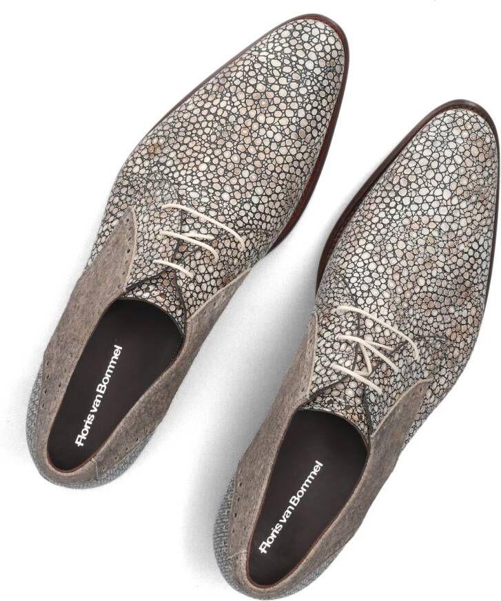 FLORIS VAN BOMMEL Grijze Nette Schoenen Sfm-30361 De Stapper