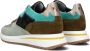 FLORIS VAN BOMMEL Lage Sneakers Dames Sfw-10093 Maat: 37 5 Materiaal: Suède Kleur: Groen - Thumbnail 6