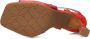 FLORIS VAN BOMMEL Slingbacks Dames Sfw-90065 Maat: 38 Materiaal: Suède Kleur: Rood - Thumbnail 4