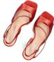 FLORIS VAN BOMMEL Slingbacks Dames Sfw-90065 Maat: 38 Materiaal: Suède Kleur: Rood - Thumbnail 5