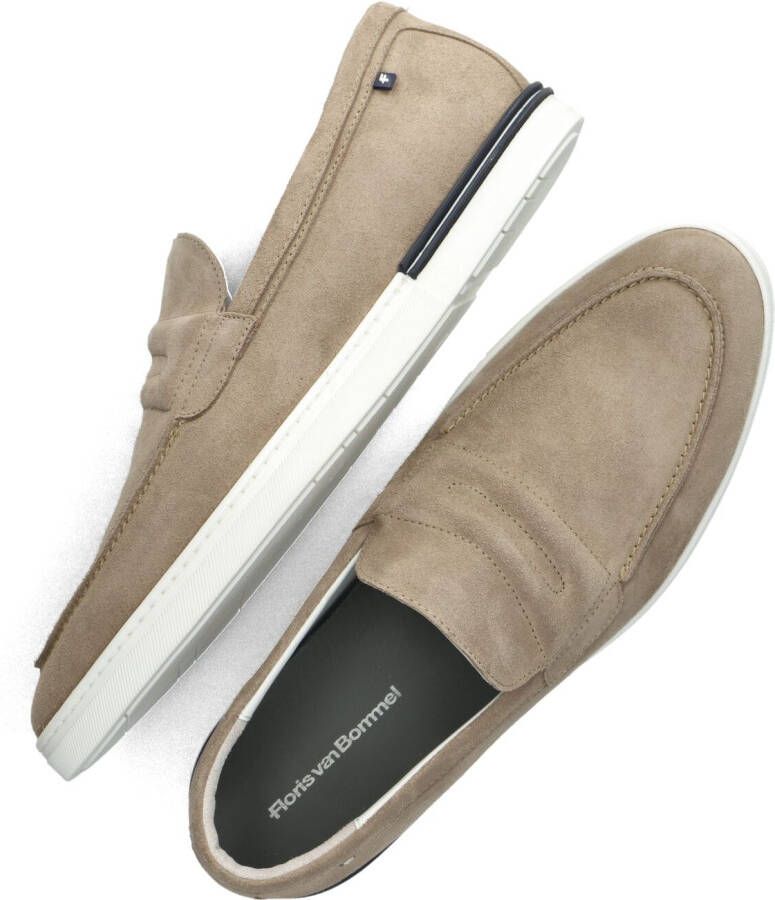FLORIS VAN BOMMEL Taupe Loafers Sfm-40025