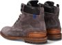 Floris van Floris van Bommel van Floris van Bommel Veterboots Heren Boots Laarzen Herenschoenen Suède SFM-50085 Cognac - Thumbnail 11