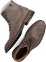 Floris van Bommel Veterboots Heren Boots Laarzen Herenschoenen Suède SFM-80035 Taupe - Thumbnail 9
