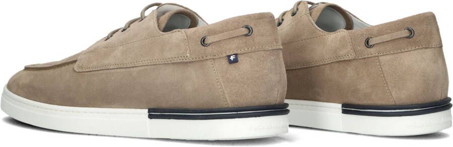 FLORIS VAN BOMMEL Taupe Veterschoenen Sfm-30287