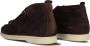 Van Bommel Instappers Heren Gespschoenen Herenschoenen Suède SBM-50040 Bruin - Thumbnail 4