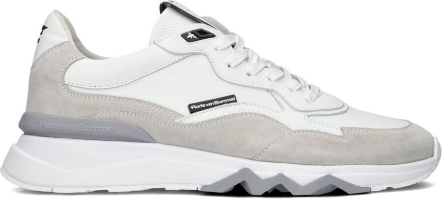 Floris Van Bommel Witte Lage Sneakers Sfm-10136