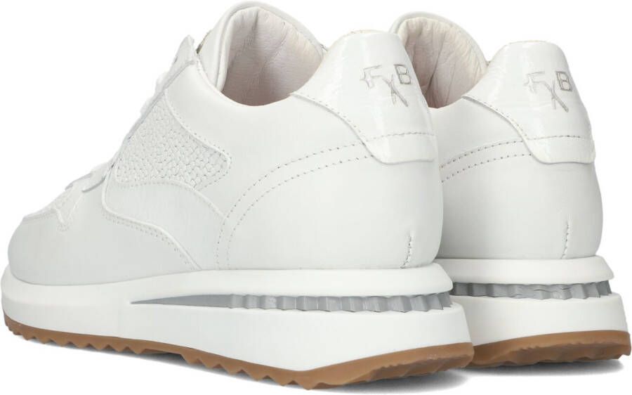 Floris Van Bommel Witte Lage Sneakers Sfw-10082