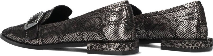 FLORIS VAN BOMMEL Zilveren Loafers Sfw-40051 Gynni