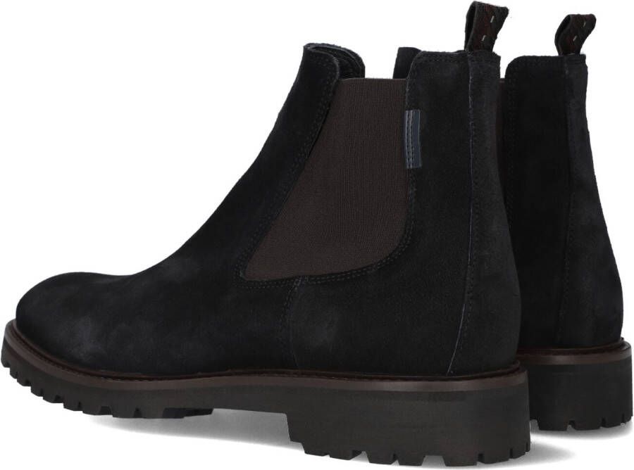 FLORIS VAN BOMMEL Zwarte Chelsea Boots Sfm-60018