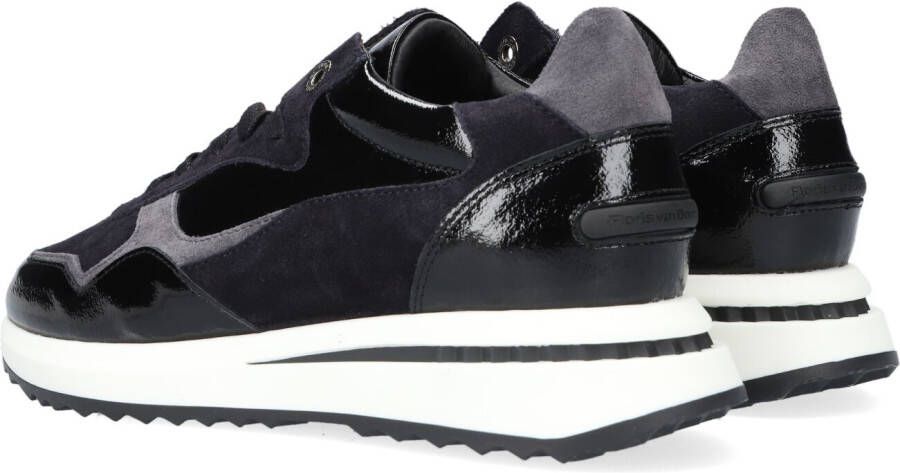 Floris Van Bommel Zwarte Lage Sneakers 85351