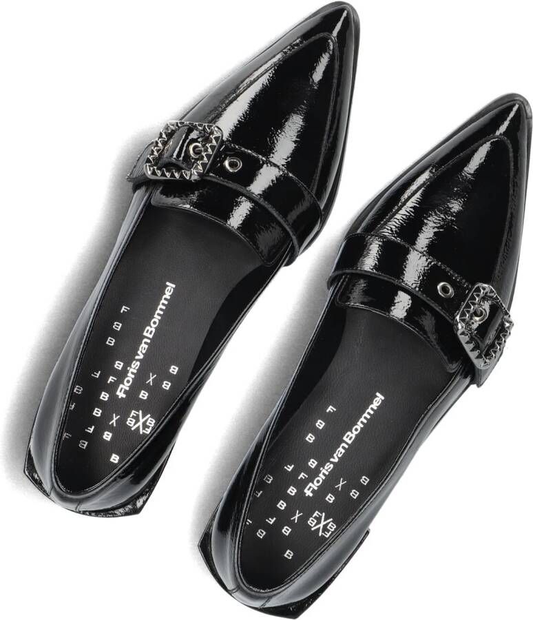 FLORIS VAN BOMMEL Zwarte Loafers Sfw-40051 Gynni