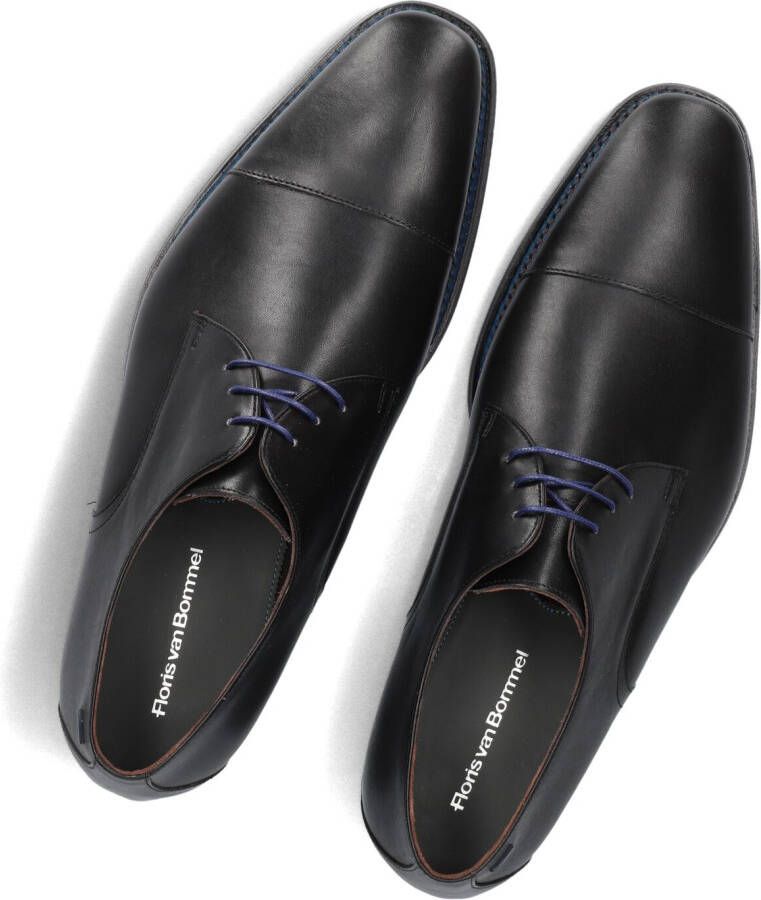 FLORIS VAN BOMMEL Zwarte Nette Schoenen Sfm-30310 De Loper