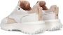 Fred de la Bretoniere 101010471 Lage sneakers Leren Sneaker Dames Beige - Thumbnail 4