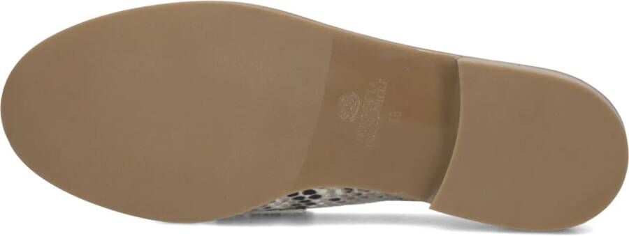 Fred de la bretoniere Loafer Bodil Python Zwart Wit - Foto 4