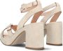 Fred de la Bretoniere 163010180 Sandalen Dames Beige - Thumbnail 4