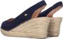 Fred de la Bretoniere 153010268 Espadrilles Zomer Schoenen Dames Blauw - Thumbnail 3