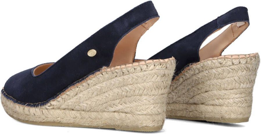 FRED DE LA BRETONIERE Blauwe Espadrilles Clare Beau