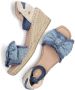 Fred de la bretoniere Espadrille Eve Bow Jeans Bllauw - Thumbnail 6