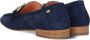 Fred de la Bretoniere 120010135 Loafers Instappers Dames Blauw - Thumbnail 4