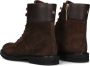 FRED DE LA BRETONIERE Veterboots Dames Paris Lucy Maat: 36 Materiaal: Suède Kleur: Bruin - Thumbnail 4