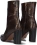 FRED DE LA BRETONIERE Enkellaarsjes Dames Paige Ankle Boot Maat: 36 Materiaal: Leer Kleur: Bruin - Thumbnail 4