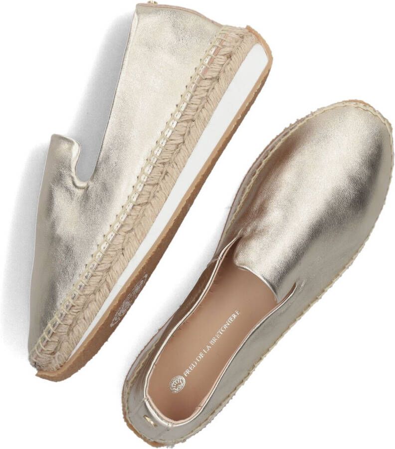 FRED DE LA BRETONIERE Gouden Espadrilles 152010243