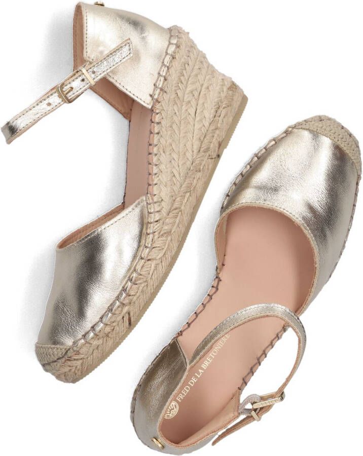 FRED DE LA BRETONIERE Gouden Espadrilles 153010286