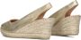 Fred de la Bretoniere Clare Beau Espadrilles Dames Goud - Thumbnail 3