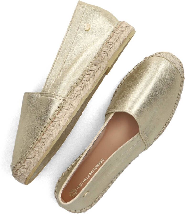 FRED DE LA BRETONIERE Gouden Espadrilles Mili Ana