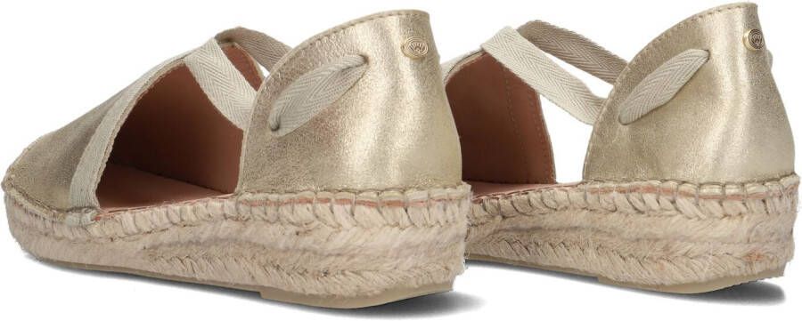 FRED DE LA BRETONIERE Gouden Espadrilles Romi Luz