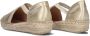 Fred de la Bretoniere Romi Luz Espadrilles Dames Goud - Thumbnail 3