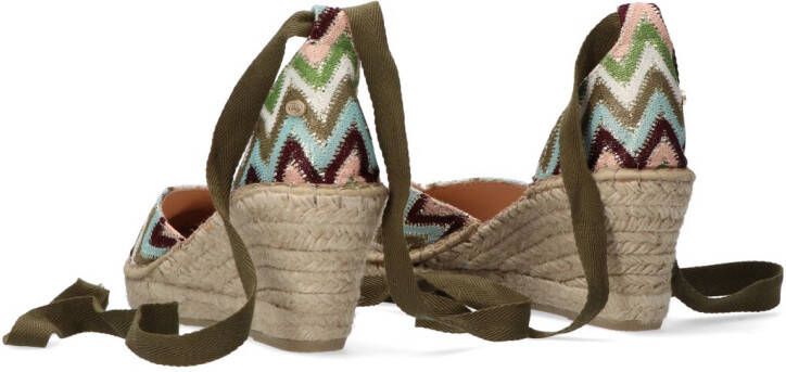 FRED DE LA BRETONIERE Groene Espadrilles 153010217