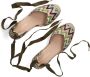 Fred de la Bretoniere 153010217 Espadrilles Zomer Schoenen Dames Groen - Thumbnail 5