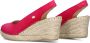 Fred de la bretoniere Espadrille Clare Beau Fuchsia - Thumbnail 4