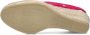 Fred de la bretoniere Espadrille Clare Beau Fuchsia - Thumbnail 5