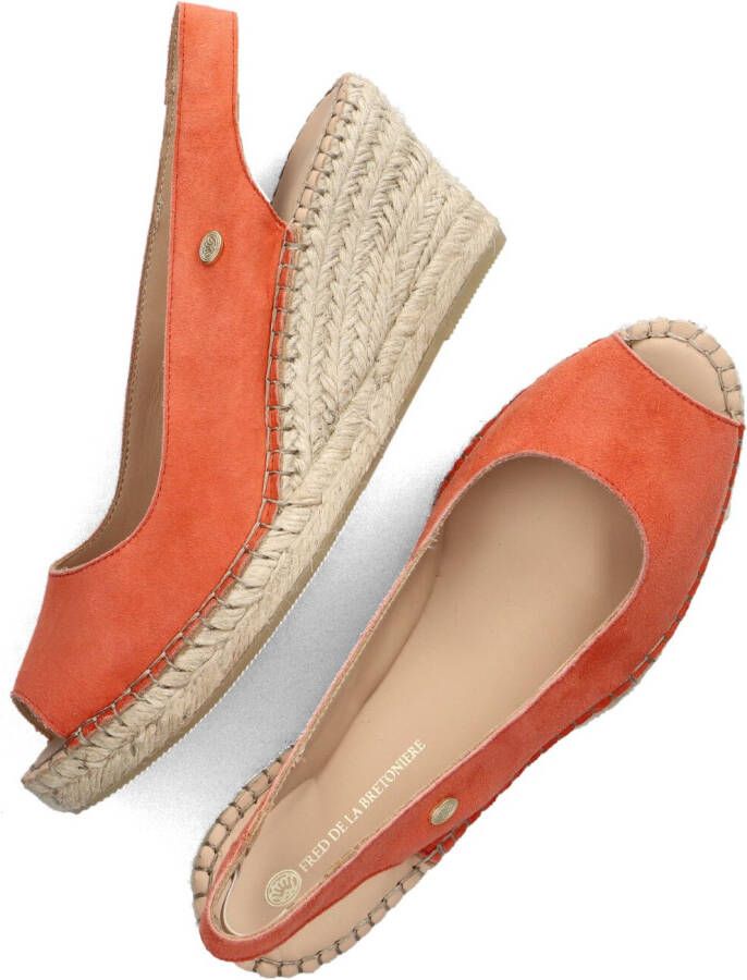 FRED DE LA BRETONIERE Roze Espadrilles Clare Beau