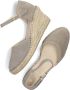 FRED DE LA BRETONIERE Espadrilles Dames 153010267 Maat: 37 Materiaal: Suède Kleur: Taupe - Thumbnail 6